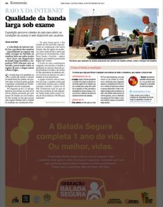 Reportagem feita com a Expedição WDC  / Abranet no Pq. Farroupilha