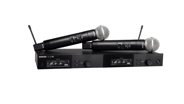 Shure – Microfone Sem Fio  -SLXD24D/SM58