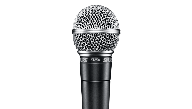 Shure – SM58 Microfone para voz principal e backing vocal