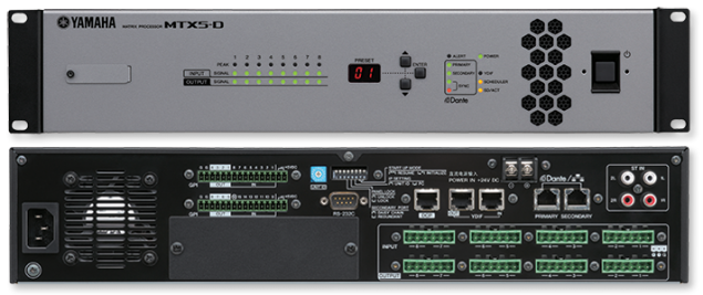 Yamaha – Processador de audio -MTX5-D